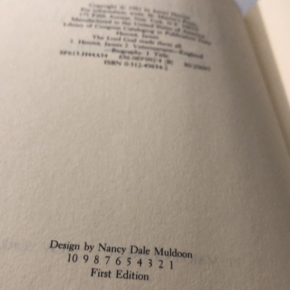 The Lord God Made Them All by James Herriot - 1st Ed. / 1st Print HCDJ, 1981 - Picture 9 of 15